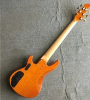Weifang Rebon 6 String Quilt Maple Electric Bass Guitar