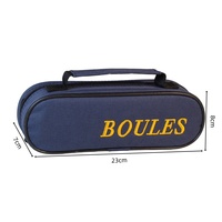 Vente en gros de boules de pétanque de 73 mm pour sports de plein air avec housse transparente et sac personnalisé