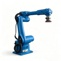 Brazo robótico de acero inoxidable para soldadura y pulido, robot de pulido para artículos sanitarios, robot de desbarbado y pulido flexible de 6 ejes