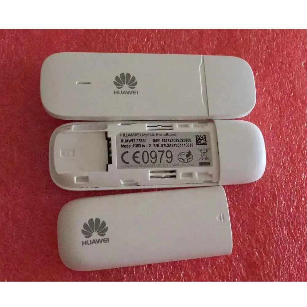 Modem Huawei 3G UMTS Asli Tidak Terkunci, Modem Wifi Dongle Sim USB 3G E3531i-2 E3531