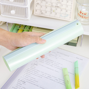 แฟ้มรายงานแบบหมุนพลาสติก PP ขนาด A4 ยี่ห้อ Office Wisdom พร้อมคลิปหนีบ - Product Image 2