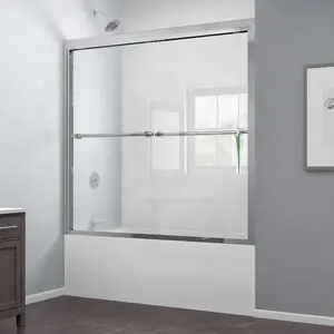 Banheiro Deslizante Vidro Temperado Porta Do Chuveiro