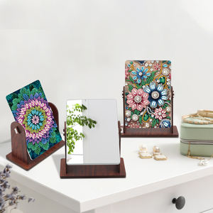 <span class=keywords><strong>Kit</strong></span> de <span class=keywords><strong>peinture</strong></span> diamant <span class=keywords><strong>Mandala</strong></span> avec miroir-Bricolage pour adultes - Product Image 2