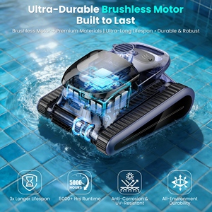 Robot Automático Inalámbrico para Limpieza de Piscinas, Aspiradora Robótica para Piscinas, Limpiador de Pisos y Paredes, Almacén en el Extranjero, OEM, ODM - Product Image 2