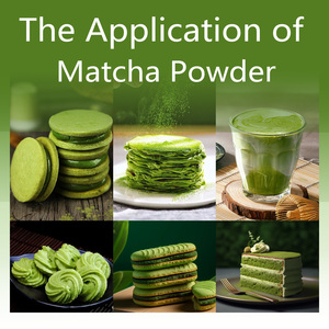Wholesale Ceremonial Grade Matcha Powder Pure Green Slimming <b>Tea</b> Health Food Grade HALAL Certified Fresh Cup Bulk Box Bag - Product Image 3
