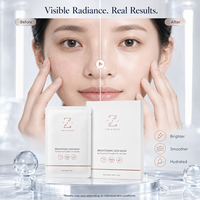 Masque antioxydant à l'astaxanthine et à la vitamine C, masque éclaircissant pour le visage, pour les peaux matures et vieillissantes, affine les pores et lisse la texture, qualité professionnelle