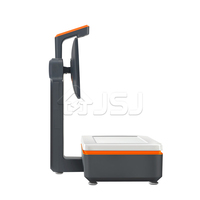 Balance de pesage POS avec écran tactile, impression d'étiquettes de reconnaissance d'images par IA, code-barres, Intel N5105, 8 Go de RAM, PSJ2500