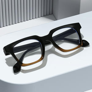 <span class=keywords><strong>Gafas</strong></span> ópticas <span class=keywords><strong>de</strong></span> estilo rectangular con montura cuadrada para PC, lentes <span class=keywords><strong>de</strong></span> moda para miopía, unisex - Product Image 2