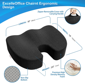 <span class=keywords><strong>Coussin</strong></span> <span class=keywords><strong>de</strong></span> siège ergonomique <span class=keywords><strong>de</strong></span> rehaussement orthopédique <span class=keywords><strong>de</strong></span> massage <span class=keywords><strong>de</strong></span> sciatique <span class=keywords><strong>de</strong></span> coccyx <span class=keywords><strong>de</strong></span> confort <span class=keywords><strong>de</strong></span> mousse <span class=keywords><strong>de</strong></span> mémoire - Product Image 6