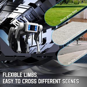 Thông minh Robot chó-interactivepet với điều khiển bằng giọng nói 30 + Hành động & lập trình ứng dụng thiết kế bền cho trẻ em tuổi 6 + - Product Image 5