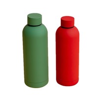 Bouteille d'eau sport isotherme en acier inoxydable 304/201, 500 ml/750 ml, à petite ouverture, finition mate, personnalisable avec logo OEM, vente en gros