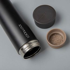 Locknlock - Juego de Regalo Creativo con Taza Térmica de Acero Inoxidable Moderna y Sencilla, Auriculares Bluetooth Inalámbricos y Serigrafía - Product Image 2