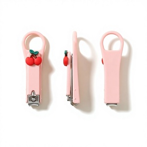 Mini <span class=keywords><strong>coupe</strong></span>-<span class=keywords><strong>ongles</strong></span> mignon en forme de fruit, avec ressort intégré, anti-éclaboussures, portable, en acier inoxydable, pour filles, enfants, manucure - Product Image 6