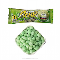 Wholesale Colorful Sweet Sour Candy Super Sour Gummy Mini Cube Gummy Candy Customized