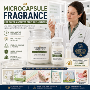 Líquido de Fragancia en Microcápsulas a Base de Agua para Impresión Textil, Recubrimiento, Tinta para Papel Tapiz y Materiales Decorativos - Product Image 1