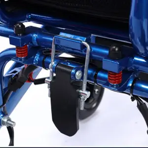 24V 6Ah Lithium Battery Power Wheelchair Electric Remote Control Manual Wheel Chair For Rehabilitation Equipment