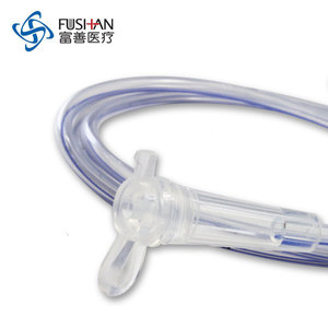 <span class=keywords><strong>Tube</strong></span> d'alimentation jetable d'estomac de <span class=keywords><strong>silicone</strong></span> de fourniture médicale avec la ligne de rayon X - Product Image 5