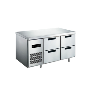 Refrigerador y Congelador Comercial Vertical de Doble Puerta con Iluminación LED y Enfriamiento por Aire para Cocinas de Restaurantes BT-QL-F001 - Product Image 4