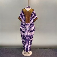 Nouvelle Robe Abaya Musulmane Africaine pour Femme, Tendance, Grande Taille, Ample, Décontractée, Imprimée, Diamants Étincelants, Élégante, Style Moyen-Oriental