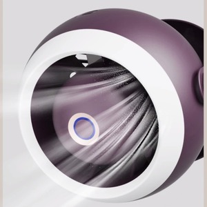 Wall Mounted Desktop Fan <b>Light</b>, <b>Mini</b> Portable <b>LED</b> Fan, Camping Turbine Fan, USB Charging, Multifunctional Creative Wall <b>Light</b> - Product Image 5