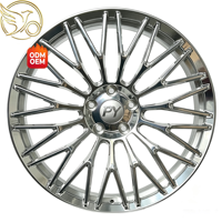 Ruedas de Repuesto Nuevas de 20 mm, Forjadas en Aleación de Aluminio Ligero, 100% Inspeccionadas, Modificación de Autos de Marca PY Personalizada