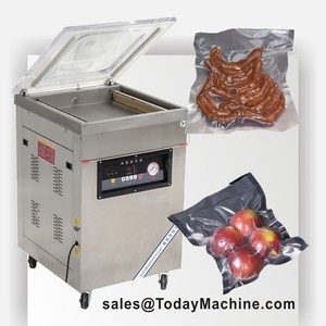 Machine à sceller sous vide agricole à double chambre Machines à emballer sous vide la viande industrielle alimentaire Sous Vide Emballage Viande Vacio - Product Image 6