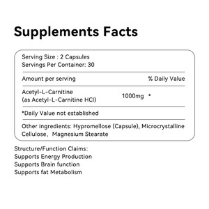 Garcinia Cambogia Premium dengan kapsul <span class=keywords><strong>l</strong></span>-<span class=keywords><strong>carnitine</strong></span> untuk wanita dan pria mendukung manajemen berat dan metabolisme lemak - Product Image 6