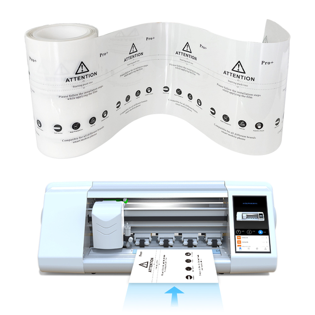 4 Layers Design Customize Universal 120*180mm Auto-repair Pure Hidrogel TPU Roll Cutting Film Hydrogel Screen Protector