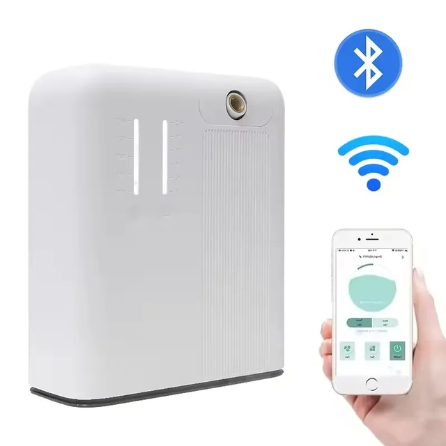 Smart WIFI Aromatherapy Diffuser for Home 300ML Nebulizing Fragrance Machine Plastic Essential Oils Source Electric 1 Year