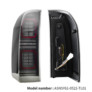 4x4 Off-Road <b>LED</b> Tail <b>Light</b> Assembly 2005-2020 Patrol Y61 New <b>Red</b> 6000K Sequential Turn Signal IP67 Waterproof 12V - Product Image 6