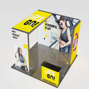 <span class=keywords><strong>Expo</strong></span> parede promoção exposição modular caixa leve cabine anúncio sem moldura Led luz caixa - Product Image 1