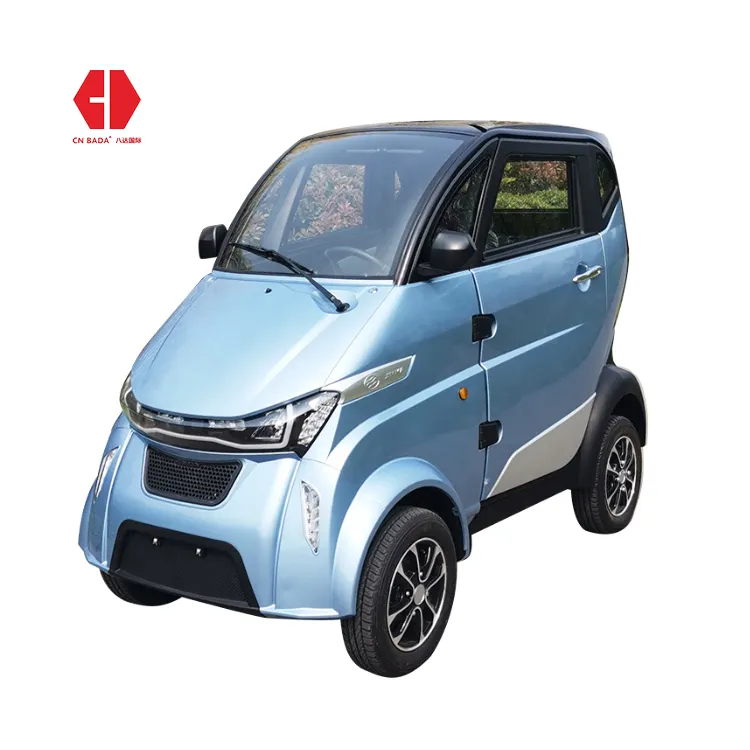 Factory supply stock fast delivery EEC High Speed 4 Wheels new energy car 2 seats Electric Adult Enclosed Mobility Scooter Car