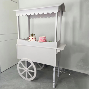 Carro Decorativo de Caramelos de 4 Ruedas, Versátil y de Primera Calidad, <span class=keywords><strong>para</strong></span> Bodas, Despedidas de Soltera, Entradas de Recepción - Product Image 5