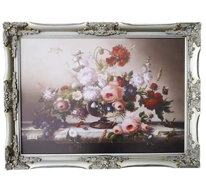<span class=keywords><strong>Cadre</strong></span> photo rectangulaire mural baroque en bois de manguier <span class=keywords><strong>doré</strong></span> antique, <span class=keywords><strong>grand</strong></span> format, fait main, durable, avec logo personnalisé imprimé UV - Product Image 4