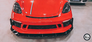 KM para <span class=keywords><strong>Porsche</strong></span> 718 cayman & <span class=keywords><strong>boxster</strong></span>, kit de carrocería estilo <span class=keywords><strong>911</strong></span> GT3, parachoques delantero, difusor trasero, parachoques trasero - Product Image 6