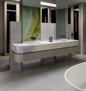 Marbre bleu d'Élé<span class=keywords><strong>a</strong></span>, Grèce, naturel, luxueux, moderne, poli, dalles murales et de sol, veines blanches et grises, décoration intérieure, salle à manger - Product Image 3