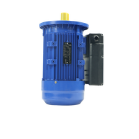 Moteur à induction asynchrone électrique à courant alternatif à 4 pôles à haut rendement monophasé 115/120V IC411 bride de coque en aluminium de refroidissement