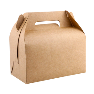 Boîte à cupcakes en papier kraft avec logo personnalisé emballage de boîte à gâteau imprimé personnalisé - Product Image 5