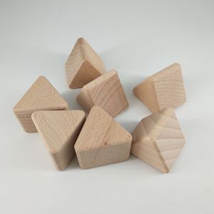 Gỗ Sồi Khối Tam Giác Học Tập Sớm Giáo Dục <span class=keywords><strong>Math</strong></span> Đồ Chơi Mẫu Giáo Thủ Công Mỹ Nghệ Hình Hình Học - Product Image 3