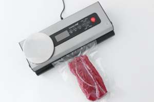 Macchina Sigillatrice Sottovuoto Elettrica in Acciaio Inox 80Kpa con Bilancia da Cucina e Display LCD per Uso Domestico e <span class=keywords><strong>Conservazione</strong></span> <span class=keywords><strong>Alimenti</strong></span> - Product Image 3