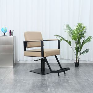 Fauteuil de Salon Démontable Moderne, Chaise de Barbier Hydraulique à Emballage Compact, Siège Coiffure Personnalisable pour Salon de Coiffure et Spa - Product Image 4