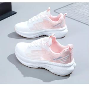 Chaussures de tennis tendance pour femmes 2026, semelle épaisse, respirantes, rehaussantes, ajourées, multifonctionnelles, design sportif pour la course, été - Product Image 4