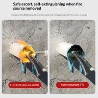 Mastic polyuréthane haute résistance ignifuge et résistant au feu, colle étanche pour câbles et tuyaux, agent moussant pour la construction murale