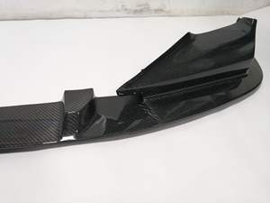 Lèvre avant en fibre de carbone véritable style 3D YX pour <span class=keywords><strong>BMW</strong></span> Série 5 G30 G38, conversion en séparateur de pare-chocs avant M5 F90 LCI, amélioration - Product Image 5