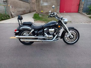 Moto Cruiser Américaine Lifan 250cc V-Twin Refroidie par Air avec Transmission par Courroie et ABS, Idéale <span class=keywords><strong>pour</strong></span> les Trajets Urbains - Product Image 2
