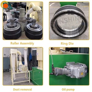 Machine à granulés de bois à prix d'usine avec moteur diesel, capacité de 200 kg/h, garantie de 3 ans - Vente <span class=keywords><strong>en</strong></span> <span class=keywords><strong>ligne</strong></span> - Product Image 4