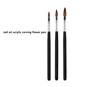 Synthetic Hair Nail Detailer Pen Brush Fine Tip Drawing Painting Gel Design Tool for Nail Art Beauty Salon Manicure Brush - Product Image 5