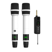 Système de Microphone dynamique sans fil Portable UHF WK-300 casque de poche cardioïde XLR pour l'enseignement de la parole en métal plastique
