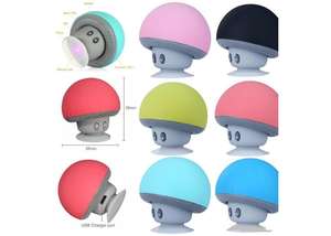 Mini haut-parleur sans fil BT portable, haut-parleur stéréo en forme de champignon V5.0 pour Android IOS PC pour <span class=keywords><strong>iPhone</strong></span> 7 8 <span class=keywords><strong>X</strong></span> S7 S8 S9 - Product Image 6