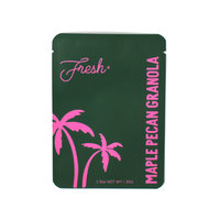 Petit sachet thermoscellable avec 3 joints latéraux imprimés personnalisés paquet d'emballage de capsules de poudre de pilules d'échantillon thermoscellable sacs en mylar à fermeture éclair